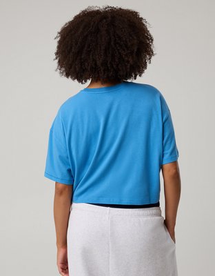 OFFLINE By Aerie Let's Stretch Cropped T-Shirt