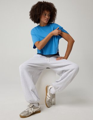 OFFLINE By Aerie Let's Stretch Cropped T-Shirt