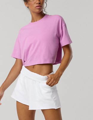 OFFLINE By Aerie Let's Stretch Cropped T-Shirt
