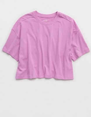OFFLINE By Aerie Let's Stretch Cropped T-Shirt