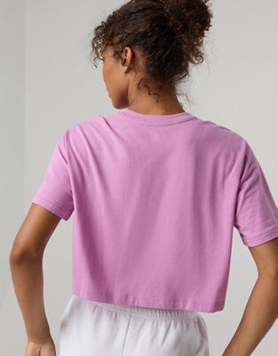 OFFLINE By Aerie Let's Stretch Cropped T-Shirt