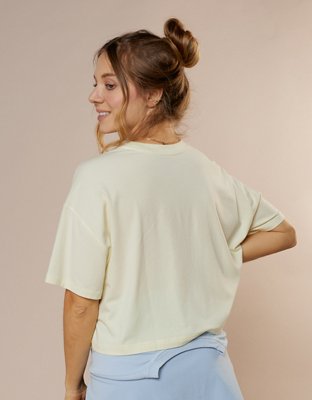 OFFLINE By Aerie Let's Stretch Cropped T-Shirt