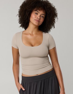 OFFLINE By Aerie Real Me Scoop T-Shirt