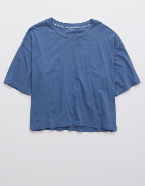 OFFLINE Boyfriend Cropped Oversized T-Shirt