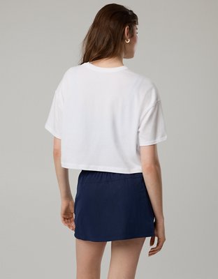 OFFLINE By Aerie Rock N Roll Cropped T-Shirt