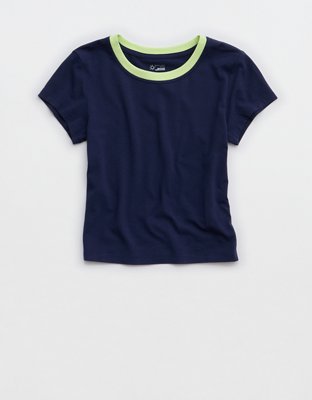 OFFLINE By Aerie Let's Stretch Ringer T-Shirt from American Eagle - $34.95