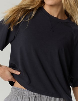OFFLINE By Aerie Let's Stretch Boxy Short Sleeve T-Shirt