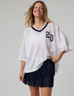 OFFLINE By Aerie Mesh Jersey Short Sleeve T-Shirt