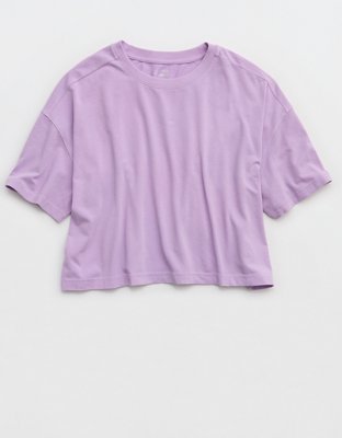 OFFLINE By Aerie Let's Stretch Cropped T-Shirt
