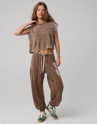 OFFLINE By Aerie Keep It 100 Terry Muscle T-Shirt