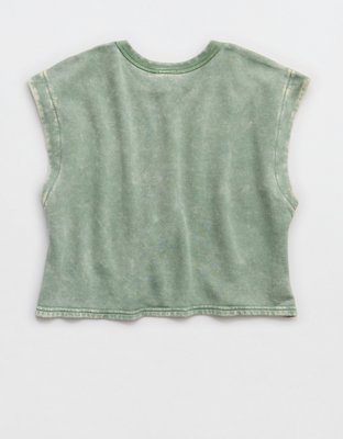 OFFLINE By Aerie Keep It 100 Terry Muscle T-Shirt