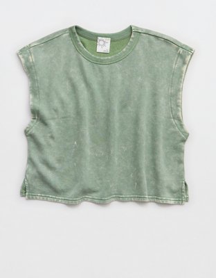 OFFLINE By Aerie Keep It 100 Terry Muscle T-Shirt
