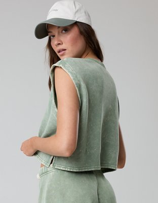 OFFLINE By Aerie Keep It 100 Terry Muscle T-Shirt