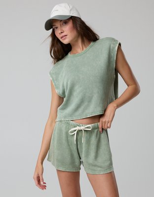 OFFLINE By Aerie Keep It 100 Terry Muscle T-Shirt