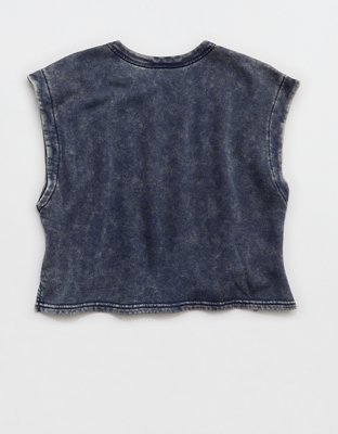 OFFLINE By Aerie Keep It 100 Terry Muscle T-Shirt