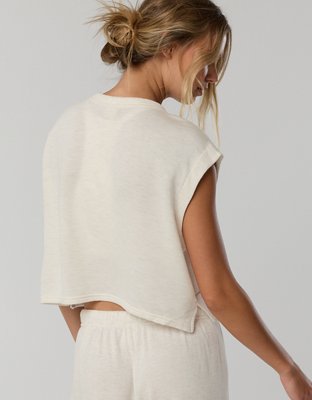 OFFLINE By Aerie Keep It 100 Terry Muscle T-Shirt