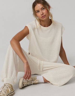 OFFLINE By Aerie Keep It 100 Terry Muscle T-Shirt from American Eagle - $44.95