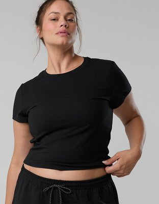 OFFLINE By Aerie Weekend Away Short Sleeve Ringer T-Shirt