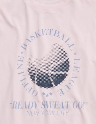 OFFLINE By Aerie Let's Stretch Seamed Boyfriend T-Shirt