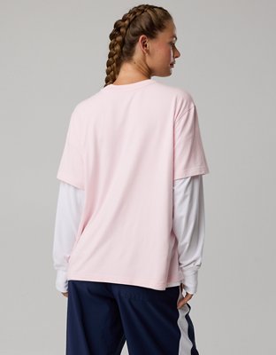 OFFLINE By Aerie Let's Stretch Seamed Boyfriend T-Shirt