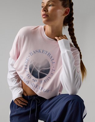 OFFLINE By Aerie Let's Stretch Seamed Boyfriend T-Shirt