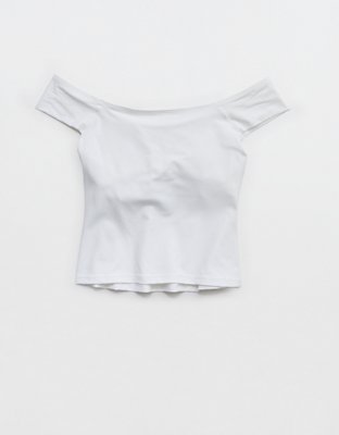 OFFLINE By Aerie Real Me XTRA Off The Shoulder T-Shirt