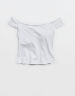 OFFLINE By Aerie Real Me XTRA Off The Shoulder T-Shirt