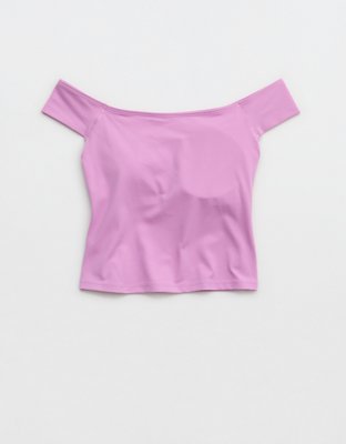 OFFLINE By Aerie Real Me XTRA Off The Shoulder T-Shirt