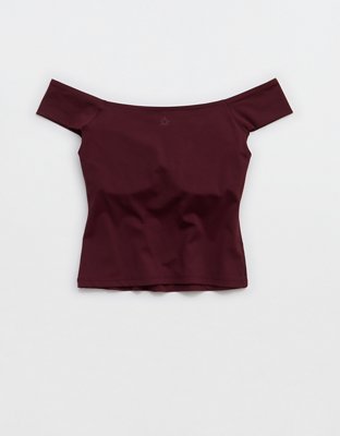 OFFLINE By Aerie Real Me XTRA Off The Shoulder T-Shirt