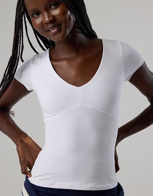 OFFLINE By Aerie The Hugger Sweetheart Short Sleeve T-Shirt