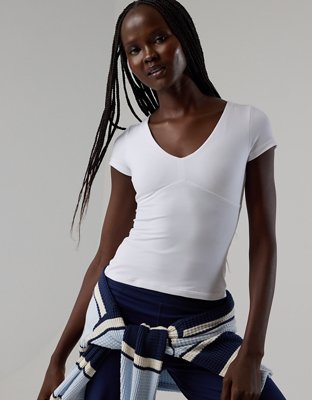 OFFLINE By Aerie The Hugger Sweetheart Short Sleeve T-Shirt