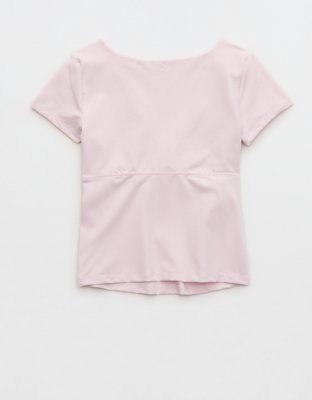 OFFLINE By Aerie The Hugger Sweetheart Short Sleeve T-Shirt