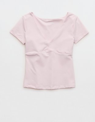 OFFLINE By Aerie The Hugger Sweetheart Short Sleeve T-Shirt