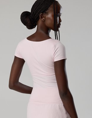 OFFLINE By Aerie The Hugger Sweetheart Short Sleeve T-Shirt