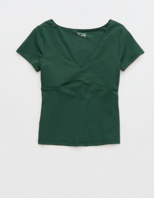 OFFLINE By Aerie The Hugger Sweetheart Short Sleeve T-Shirt