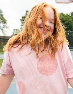 Женские футболки Aerie OFFLINE Unstoppable Oversized T-Shirt — фото 6