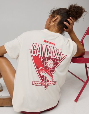 FWC26™ OFFLINE By Aerie Let's Stretch Oversized T-Shirt | OFFLINE
