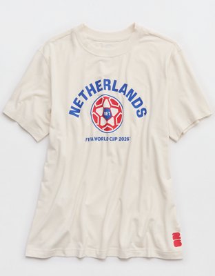 FWC26™ OFFLINE By Aerie Let's Stretch Oversized T-Shirt from American Eagle - $34.95