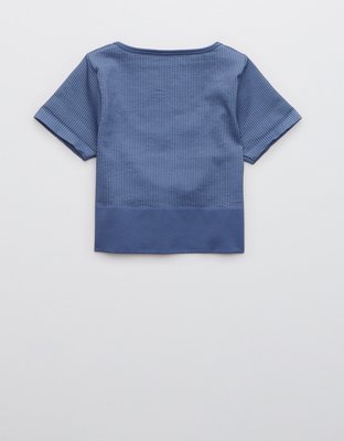 OFFLINE Sidewalk Seamless Ribbed Cropped T-Shirt