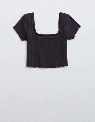 Женские футболки Aerie OFFLINE By Aerie OG Groove Crop Tee — фото 3