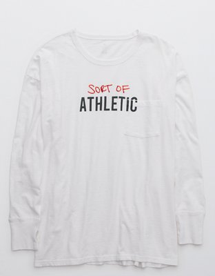 Женские футболки Aerie OFFLINE Big Moves Long Sleeve T-Shirt — фото 3