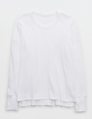 OFFLINE By Aerie Wow! Waffle Long Sleeve T-Shirt