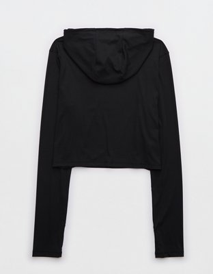 OFFLINE By Aerie Move-It Rib Mock Neck T-Shirt