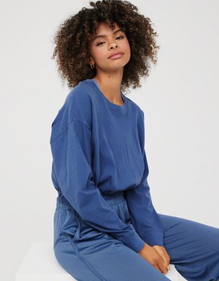OFFLINE By Aerie Cinch Cropped T-Shirt
