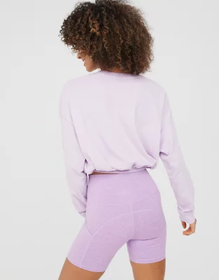 OFFLINE By Aerie Cinch Cropped T-Shirt