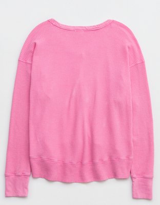 OFFLINE By Aerie Wow! Waffle Oversized T-Shirt