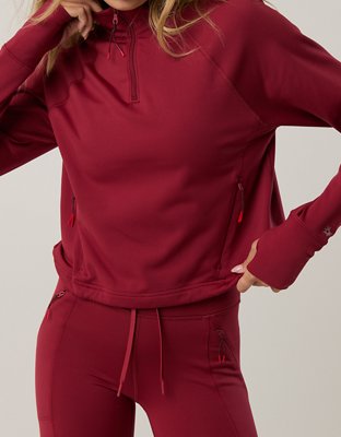 OFFLINE By Aerie Warmup Quarter Zip