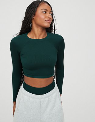 Arie Offline cropped top Green Size M - $25 (50% Off Retail) - From