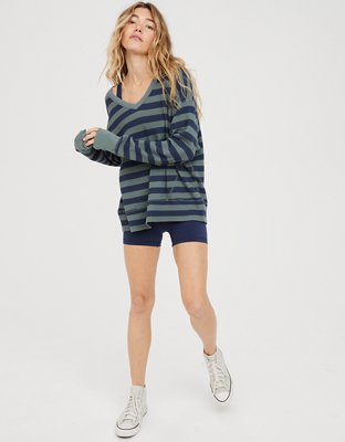 OFFLINE By Aerie Wow! Waffle Oversized T-Shirt