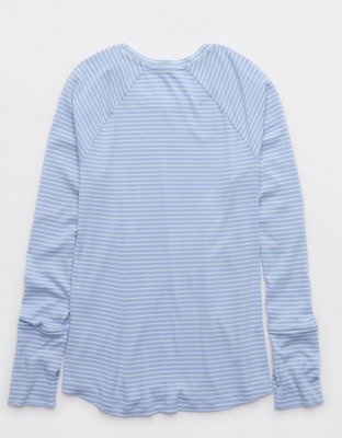 OFFLINE By Aerie Thumbs Up Ribbed Raglan Long Sleeve T-Shirt